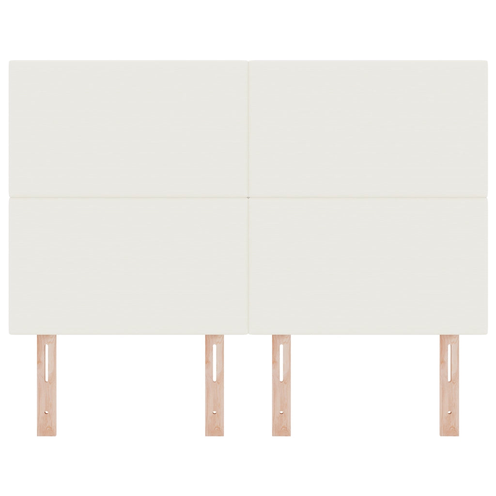 Testata LED  Crema 72 cm in tessuto a coste