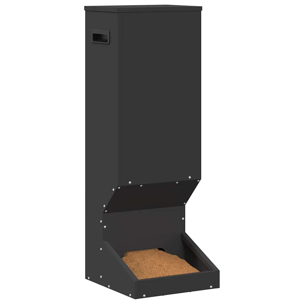 Mangiatore per cervi Nero 28 x 30 x 80 cm CFW7602295