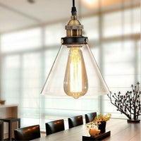 Lampada Da Soffitto Pensile Di Vetro Verto A Transparent APP042-1CP