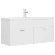 Mobile lavabo con lavabo integrato 100 x 38,5 x 46 cm truciolare bianco 02_0006422