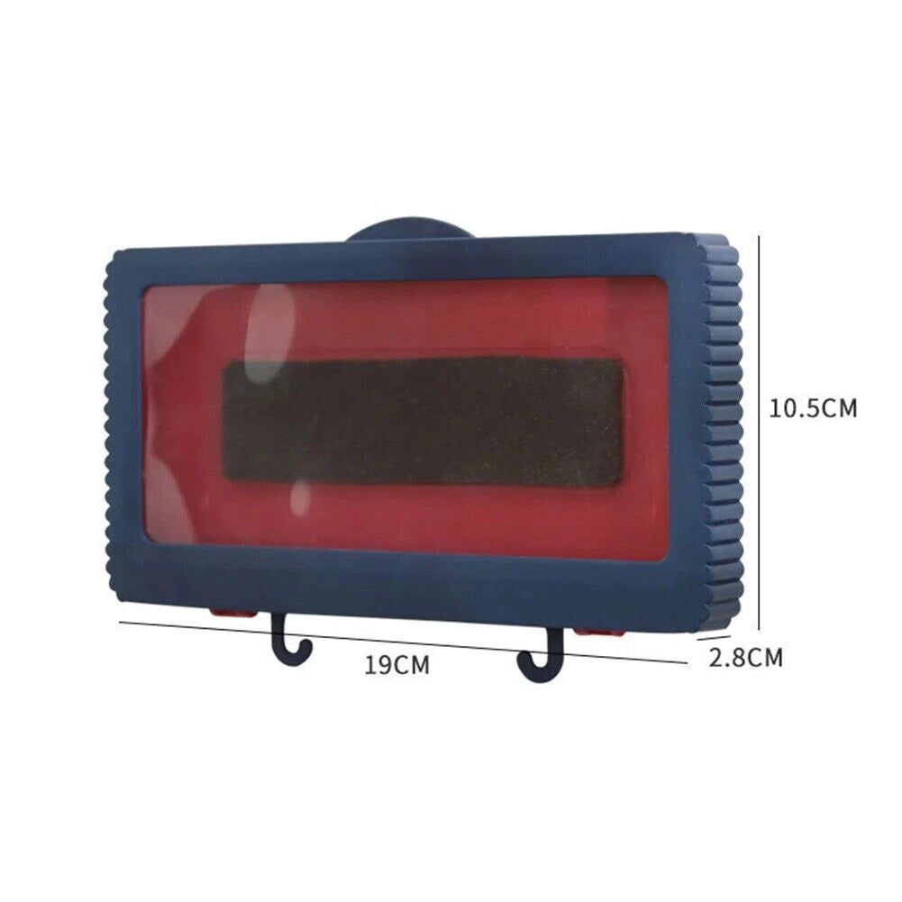 Porta telefono da bagno impermeabile Supporto da parete custodia per doccia 6.8"