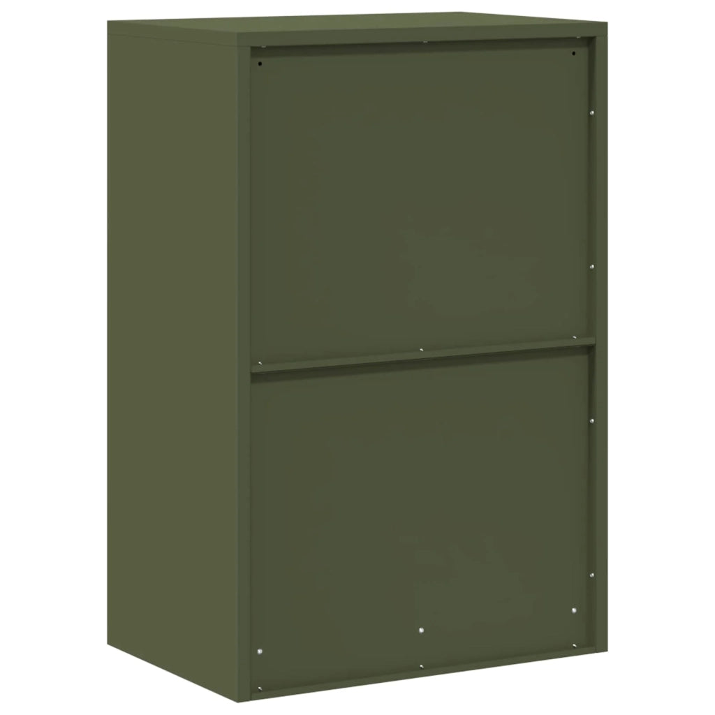 Armadio Verde oliva 60 x 40 x 90 cm Acciaio