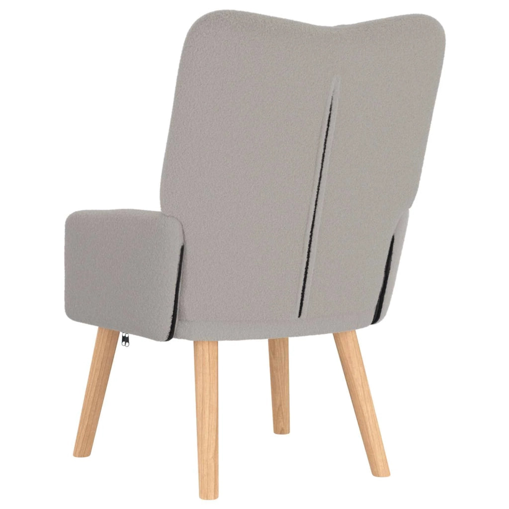 Poltrona | Sedia Relax Grigio chiaro 63 x 67 x 94 cm