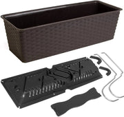 Fioriera Ratolla 49/39 cm - 12/6 l per giardino, balcone, casa, fiori, piante