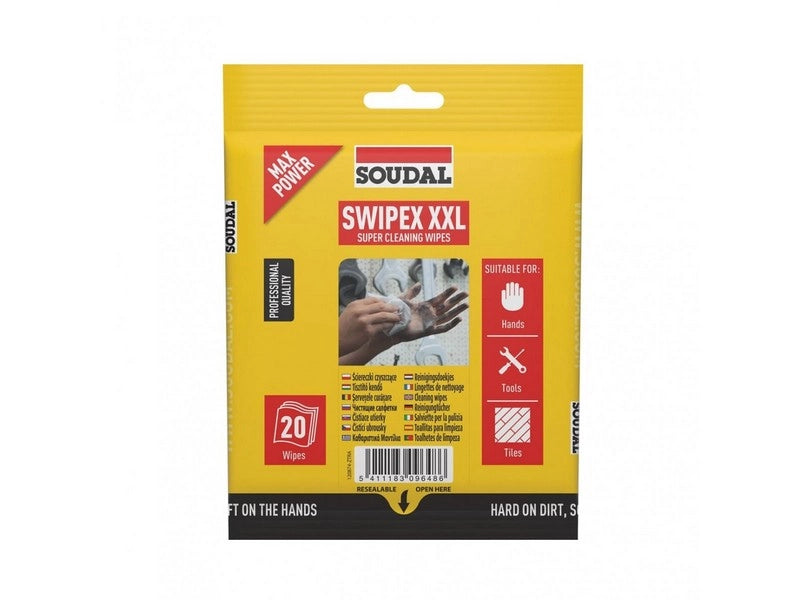 ''Salvette Swipex XXL'' 20 Strappi Soudal