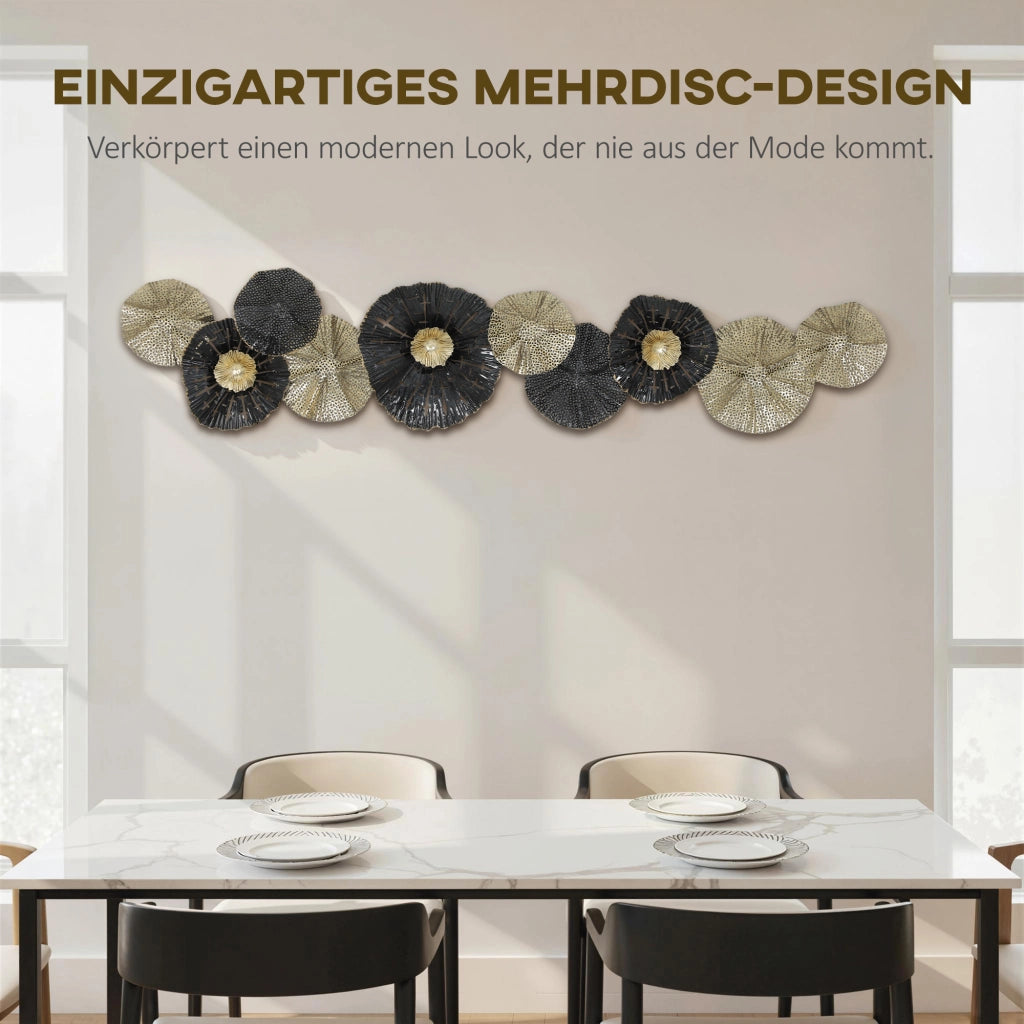 Quadro decorativo ¨C zephmum ¨C Cornice metallo nero oro