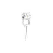 Faretto LED quadrato ZAS Beneito 7W IP65 colore bianco