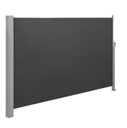Tenda da sole laterale per balcone e terrazza parasole frangivista 180 x 300 cm (h x l) grigio scuro antracite 12_0001841