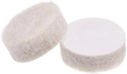 Pads di protezione per pavimenti 18 mm - Antiscivolo - Pads anti graffi beige - Per pavimenti in legno - Materiale di velluto morbido - Autoadesivi