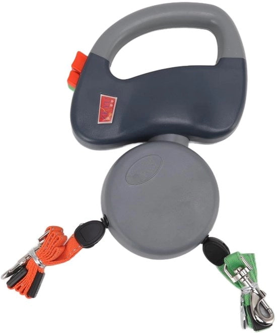 Cinturone per Cani 3 Metri - Intrecciabile Doppia Cinghia - Maniglia Ergonomica - Leggero - Resistente alle Scalfitture - Corda Riflettente - Corda per Cani