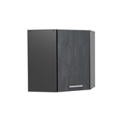 Mobile angolare da cucina R-Line Calce nera/Antracite 57 cm Vicco
