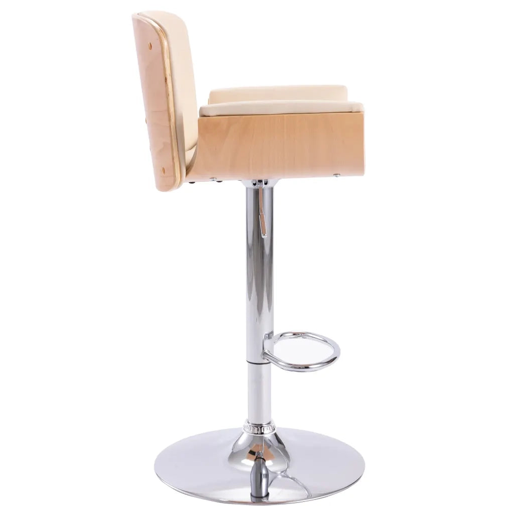 Sgabello da Bar Crema in Similpelle cod mxl 63419