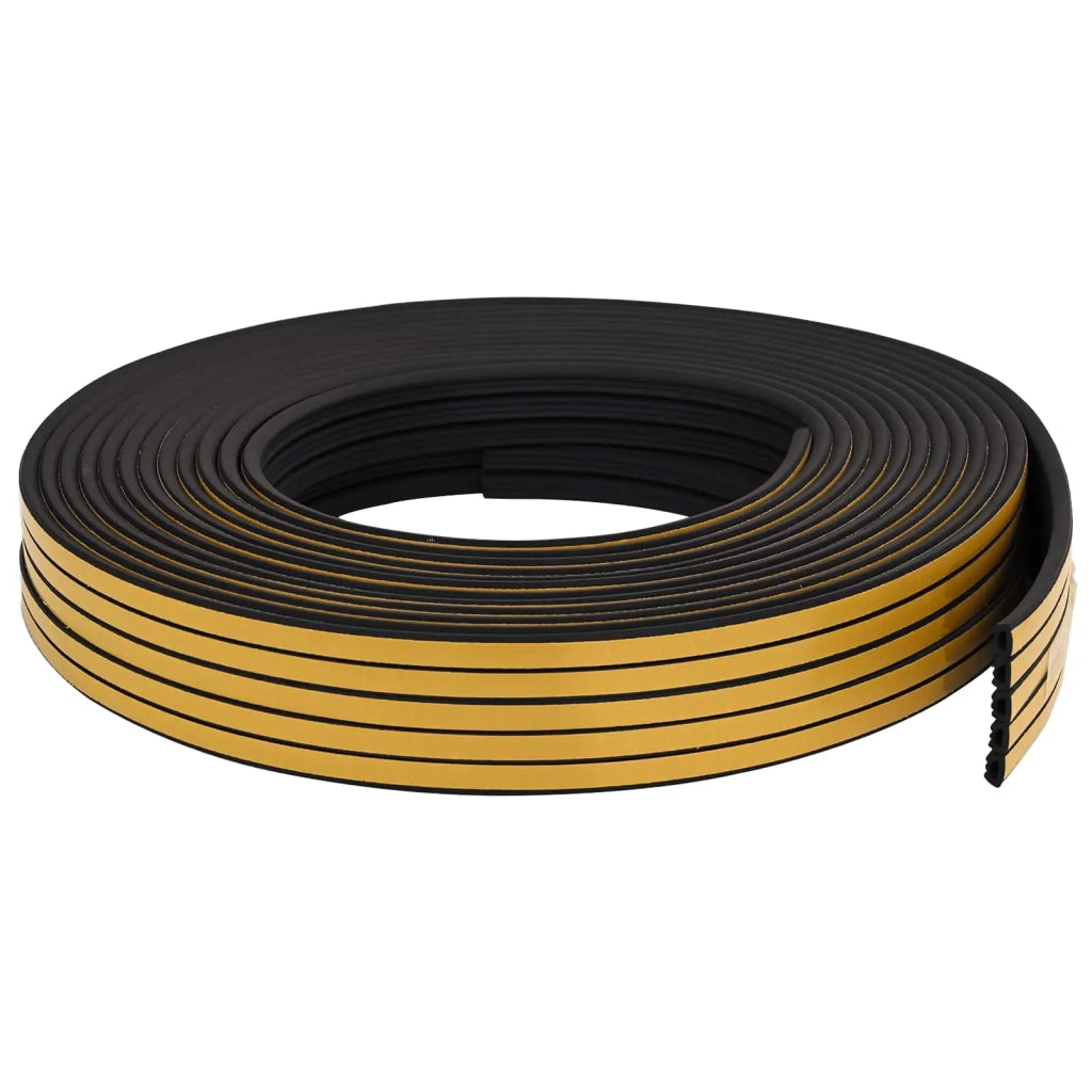 Nastro adesivo per finestre Nero 10 x 6 mm 100 m Schiuma EPDM 42038149