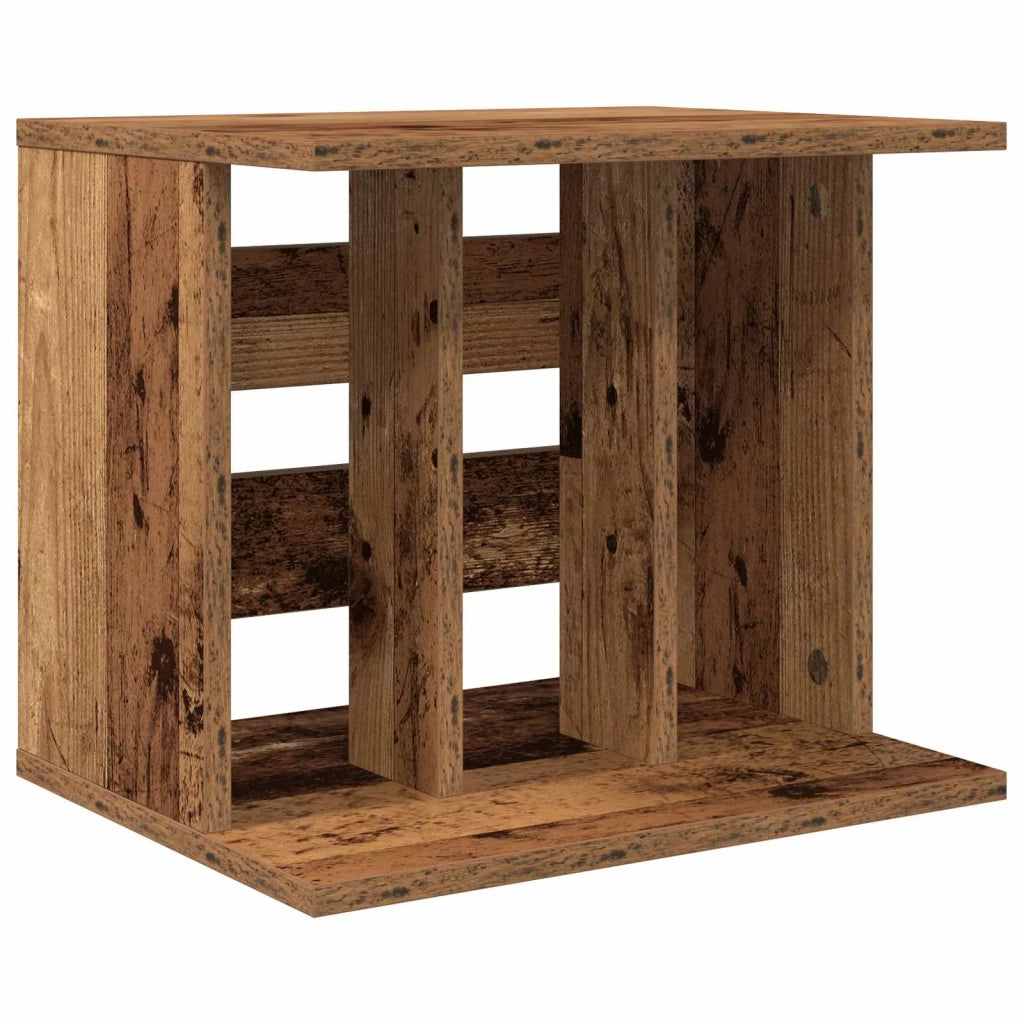 Storage per dischi in vinile Legno antico 42 x 33 x 36 cm 8012840