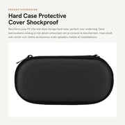 Portaoggetti in lega di protezione solida - Contenitore in lega shockproof per console portatile - Nero - Protezione per console portatile - Utile per accessori - Ideale per viaggi