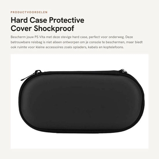 Portaoggetti in lega di protezione solida - Contenitore in lega shockproof per console portatile - Nero - Protezione per console portatile - Utile per accessori - Ideale per viaggi
