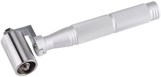 Manuale a mano 40 mm - Acciaio inossidabile - Antiscivolo - Resistente all'usura - Adatto per stendere carta da parati - Per progetti DIY - Manuale a mano per stendere
