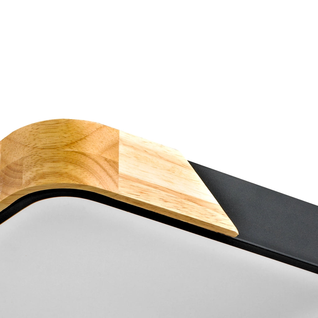 Plafoniera Italux Santer quadrata legno LED 24W 3000K