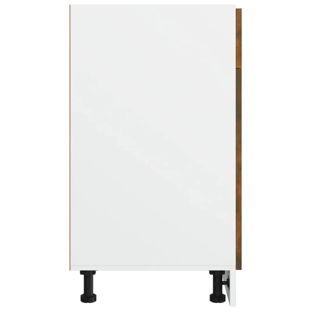 Mobile con Cassetto Rovere Fumo 40x46x81,5 cm Legno Multistrato cod mxl 65319