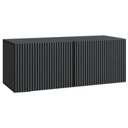 Mobile Porta TV da Muro Nero 78,5 x 31 x 30 cm