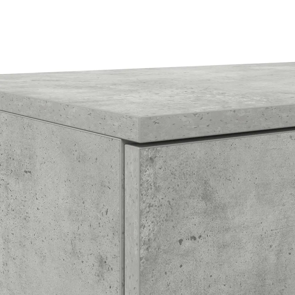 Cassetti per letto Grigio cemento 75 x 36,5 x 16,5 cm 866966