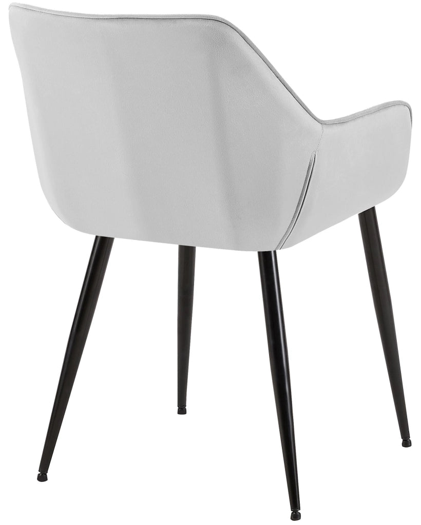 Sedia per sala da pranzo Luena velluto 4