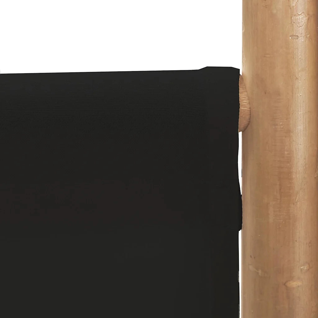 Divisorio Ambienti | Divider per stanze | Paravento 4 Pannelli Pieghevole 160 cm Bamb¨´ e Tela