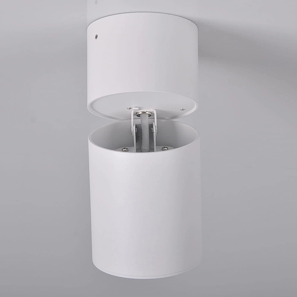 Faretto da soffitto orientabile GU10 bianco Polux Astra