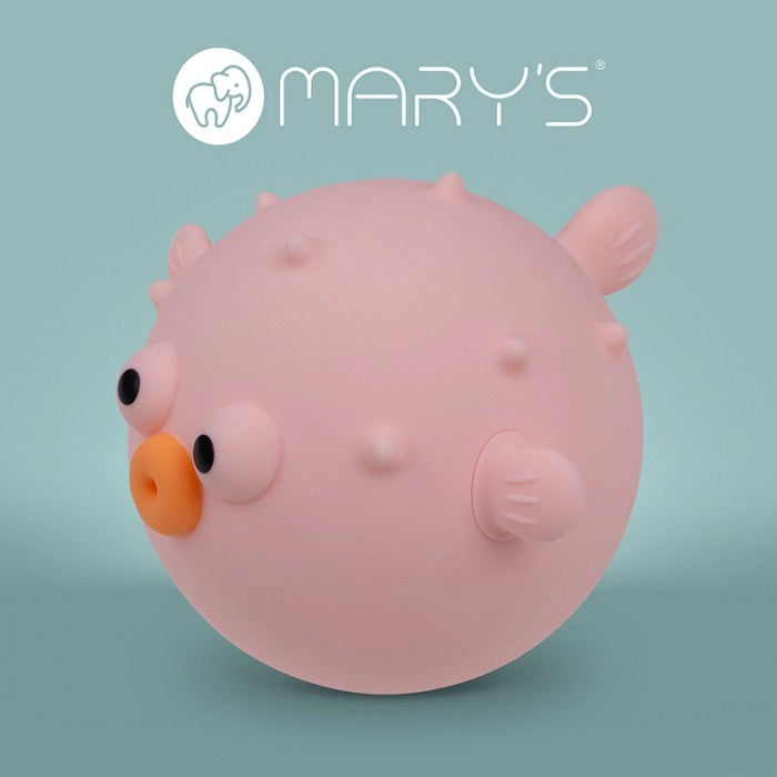 Lampada notte bimbi wireless RGBW pesce rosa 1,36W Mary's