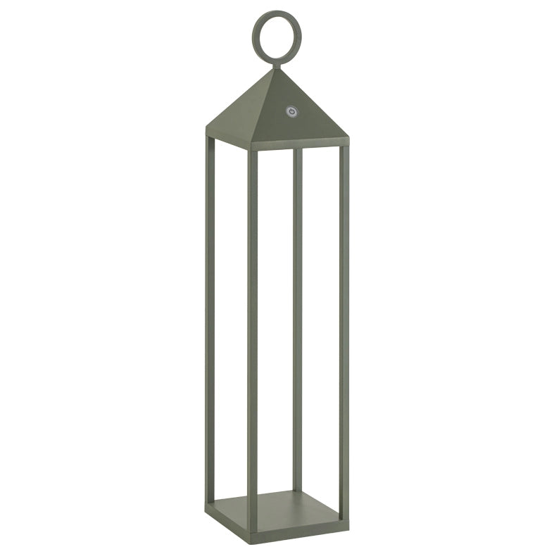 PICNIC Lampada da tavolo portatile LED 2,2W IP54 2700K CRI85 67cm - Verde - Rossini Group - Design in alluminio pressofuso