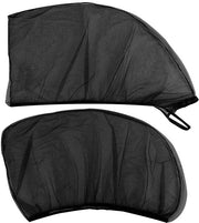 Ombrellone per bambino, ombrellone per auto, ombrellone universale retrattile, adatto per auto, bambino, animale domestico, finestre laterali, dimensioni 120x50 cm, 2 pezzi per porta e finestra anteriore + 2 pezzi per porta e finestra posteriore.