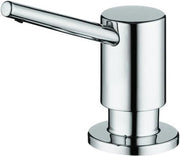 Dispensatore di sapone moderno a cromatura per bagno - design elegante - articolo 04539000