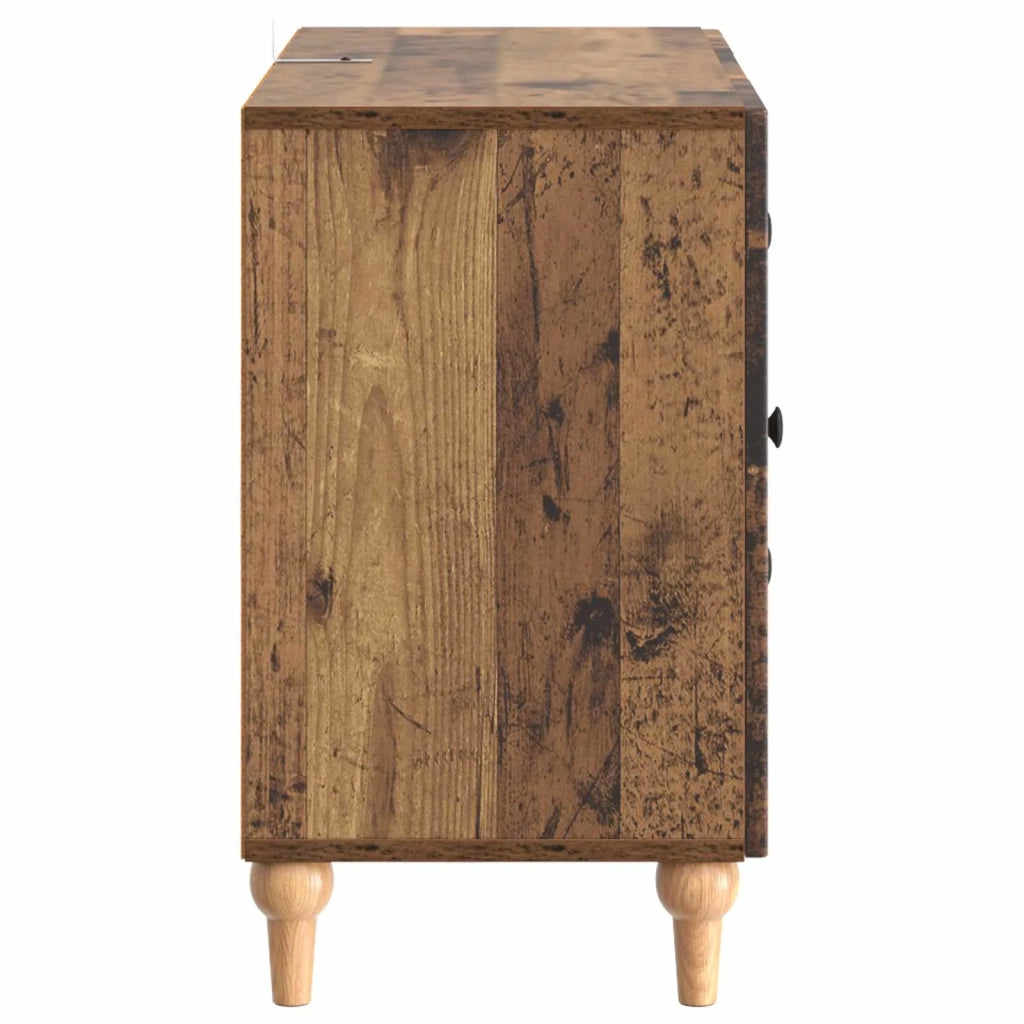 Mobile TV Legno antico 89 x 34,5 x 60 cm Legno ingegnerizzato