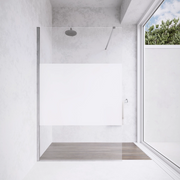 Parete doccia walk-in 120 cm 8mm opaco anticalcare h200 | Lazaros