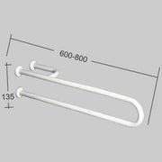 BARRA DI SOSTEGNO CON RINFORZO A DESTRA O A SINISTRA  60 cm Dx     MADE IN ITALY
