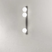 Plafoniera Minimal Snooky Metallo Grigio 3 Luci G9 Ip20