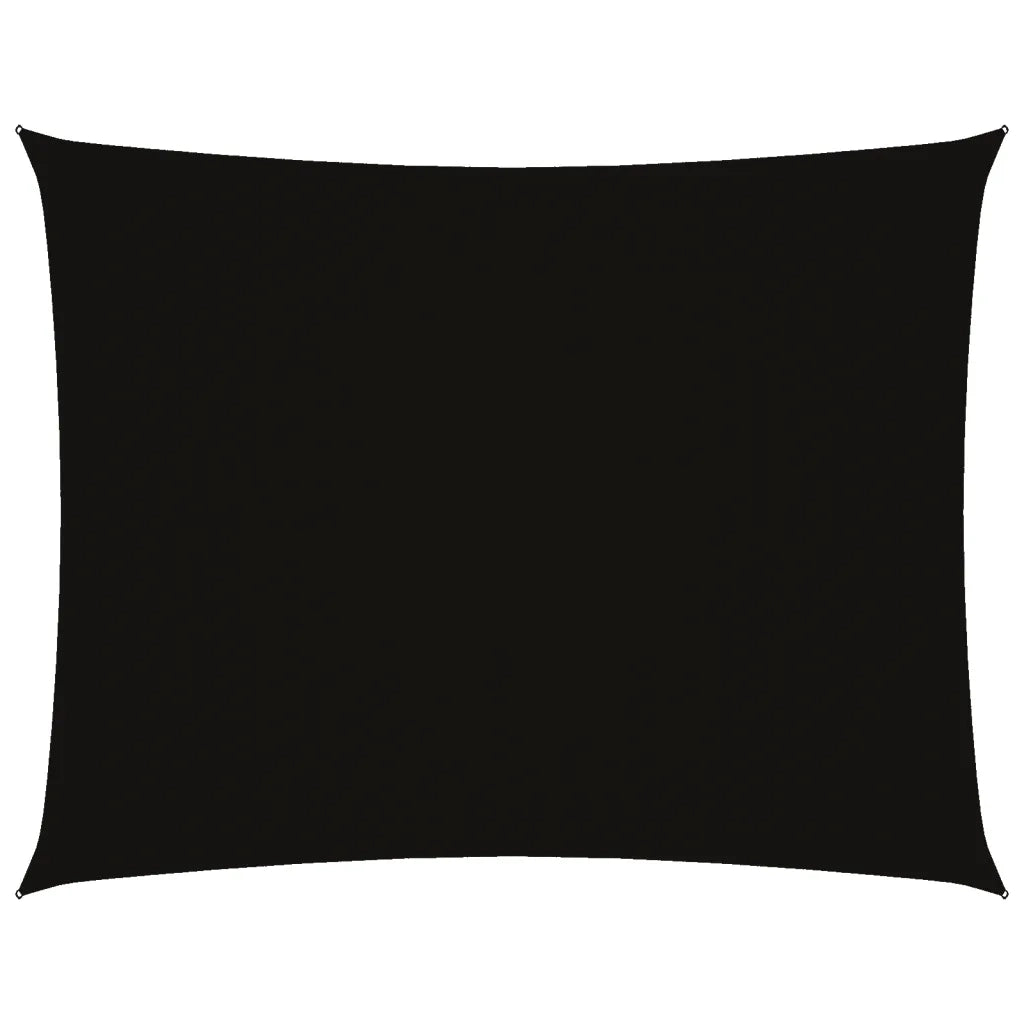 Vela Ombreggiante-Parasole a vela Oxford Rettangolare 2,5x4 m Nero