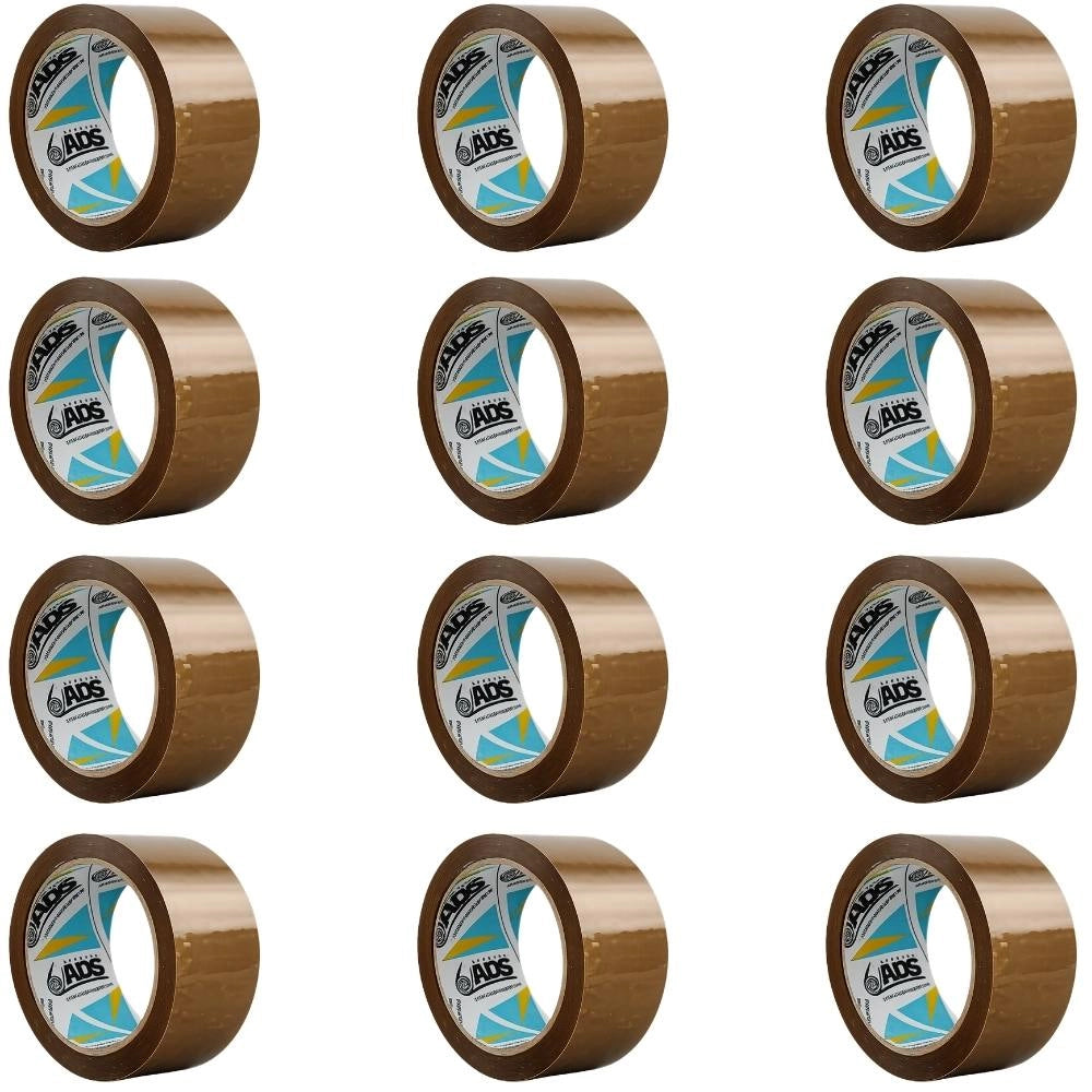 Nastro adesivo avana silenzioso 50 mm x 66 m per imballaggio professionale *** numero pezzi 12, confezione 1