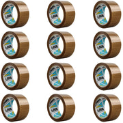 Nastro adesivo avana silenzioso 50 mm x 66 m per imballaggio professionale *** numero pezzi 12, confezione 1