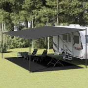 Tappeto da Tenda 400x600 cm Nero 310793