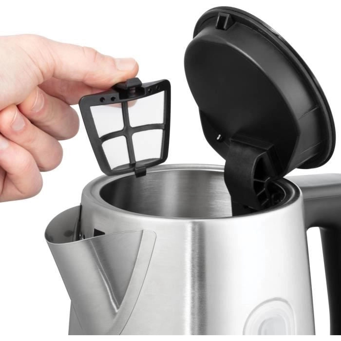 Bollitore - RUSSELL HOBBS - HEATON - 2400 W - 1,7 L - Acciaio inossidabile