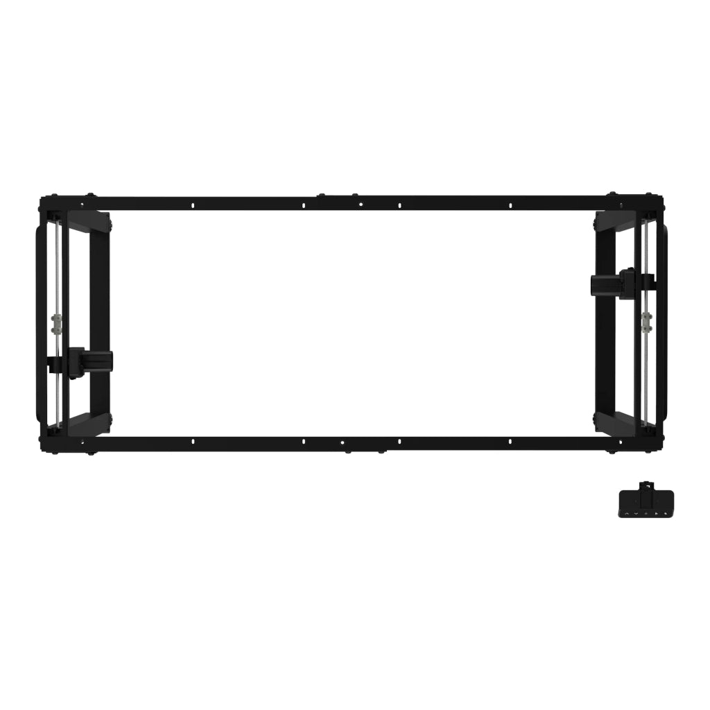 Gamba elettrica per tavolo con altezza regolabile in acciaio legato altezza 70-115 cm nera 03_0010263