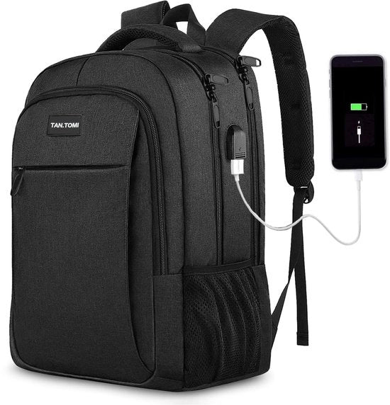 Zak da Gamba per Uomo Grande, 15,6 Pollici Borsa per Laptop con Cerniera Regolabile e Cinturino per Bagagli, Borsa da Giorno con Tasca per Laptop, Borsa da Viaggio con Molte Tasche, Borsa da Viaggio Multifunzione