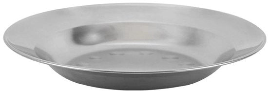 Piatto Ronde in Acciaio Inossidabile - Profondo - Solido - Adatto per Ristoranti - Leggero - Facile da Pulire (S65x19x5cm) - Piatto da Cenere