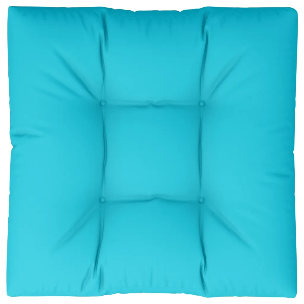 Cuscino per Pallet Turchese 80x80x12 cm in Tessutocod mxl 94487
