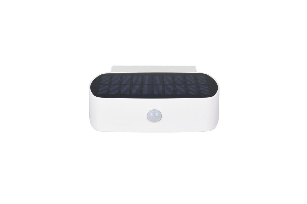 Applique da esterno LED solare BILBAO bianca IP44 RL
