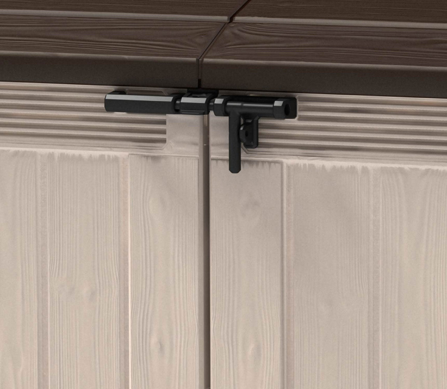 Baule da Esterno Keter Store-it-Out Ultra 177x113x134 cm in Resina Beige