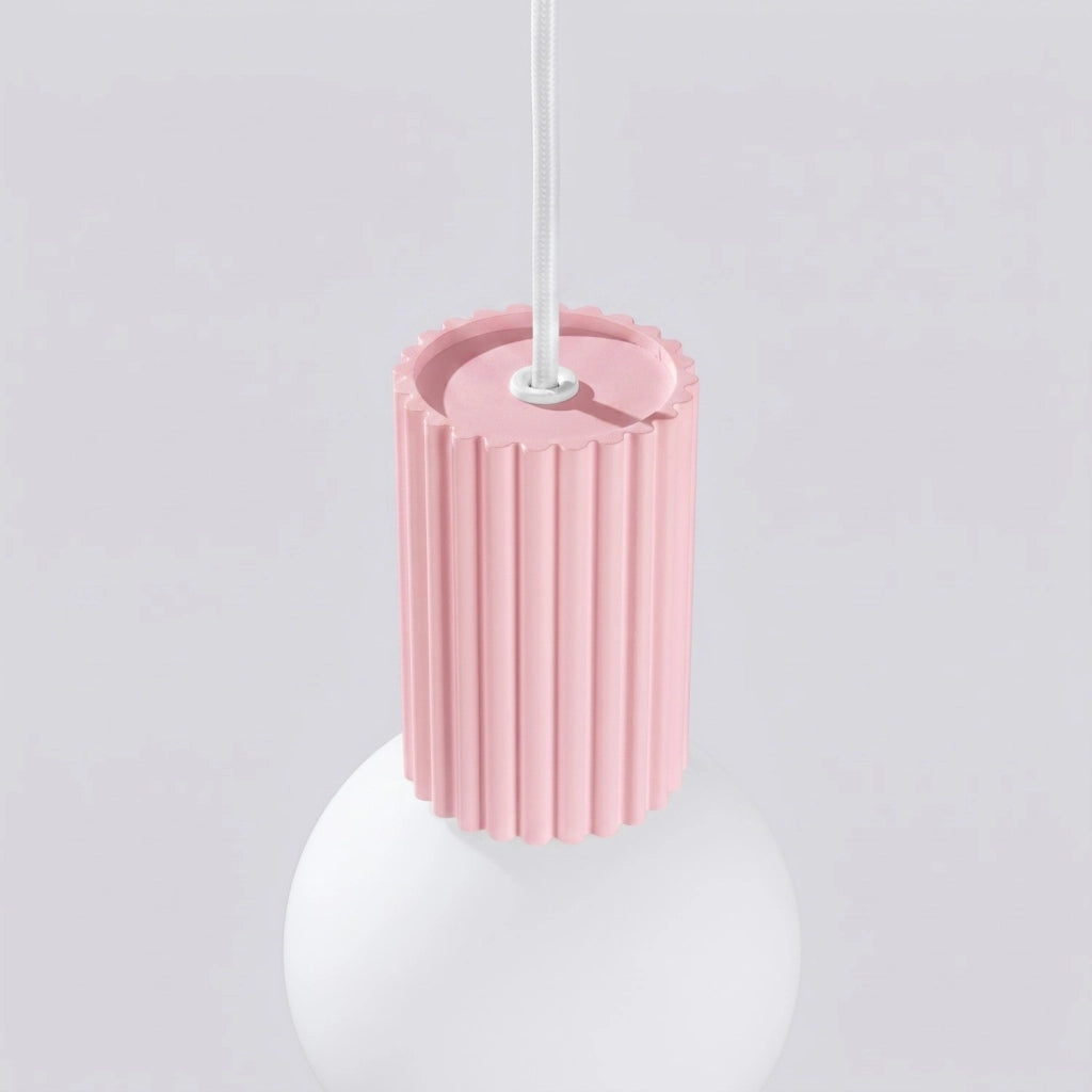 Lampada a sospensione HALO 1 rosa