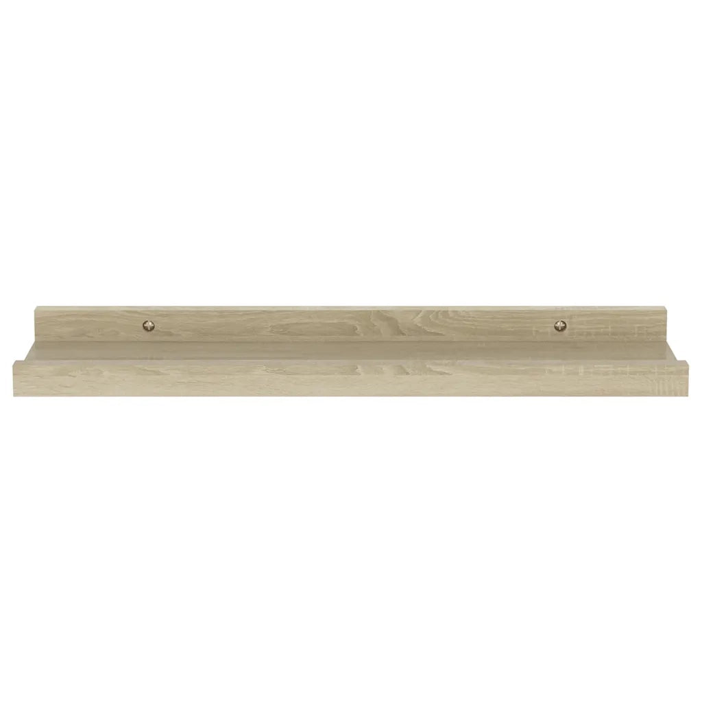 Mensole da Parete 4 pz Rovere Sonoma 40x9x3 cm 326684