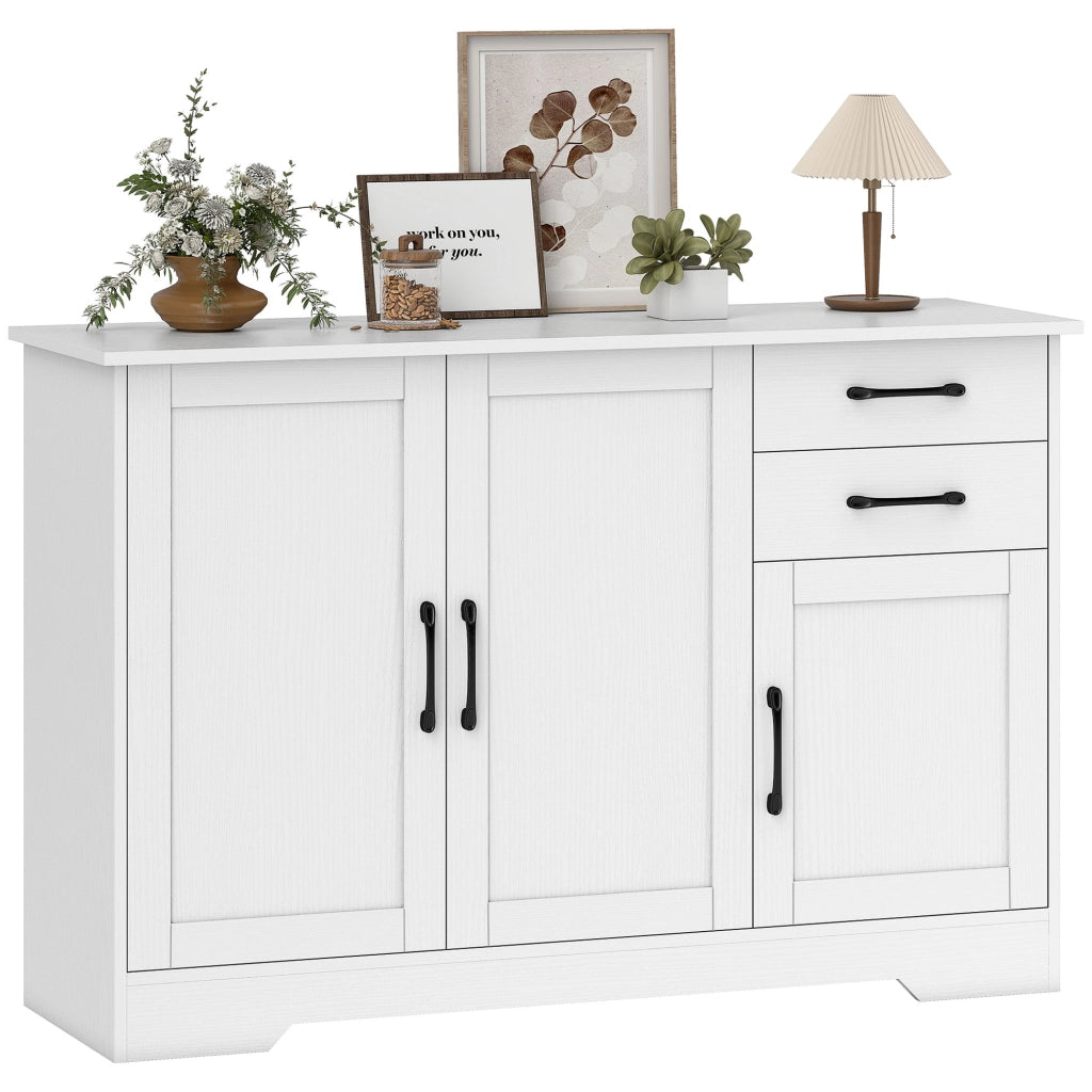 Armadio credenza ¨C Zephmum ¨C Bianco 120x38x79 cm